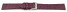 Uhrenarmband Leder aubergine Safari 12mm 14mm 16mm 18mm 20mm 22mm