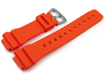 Uhrenarmband Casio orange Resinband für GW-M5610MR-4...