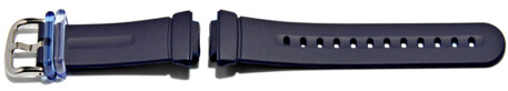 Uhrenarmband Casio für Baby-G - BG-1001-2CV, Kunststoff, dkl.-blau