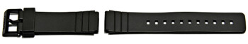 Uhrenarmband Casio f.EB-3011,MQ-58,MQ-24,Kunststoff,schwarz