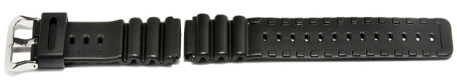 Uhrenarmband Casio f. DW-6400C,DW-8300,ATC-1100, Kunstst.,schwarz