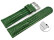 Schnellwechsel Uhrenarmband gepolstert Teju grün 20mm Stahl