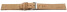 Veganes Uhrenarmband aus Kork natur 22mm Gold