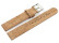 Veganes Uhrenarmband aus Kork natur 22mm Gold