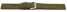 Veganes Uhrenarmband aus Kork Avocado 18mm Stahl