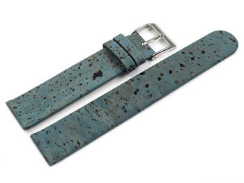 Veganes Uhrenarmband aus Kork Pavone 14mm Stahl