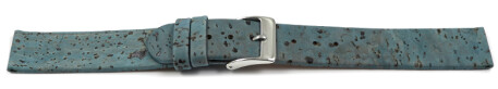 Veganes Uhrenarmband aus Kork Pavone 16mm Stahl