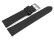Veganes Uhrenarmband aus Ananas schwarz 22mm Gold