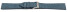 Veganes Uhrenarmband aus Ananas blau 14mm Stahl