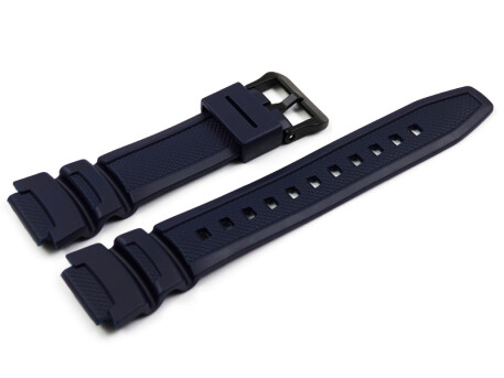 Ersatzarmband Casio blau W-218H W-214H aus Resin