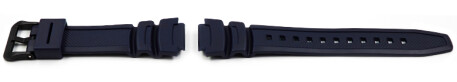 Ersatzarmband Casio blau W-218H W-214H aus Resin