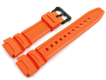 Ersatzarmband Casio orange W-218H W-214H aus Resin