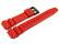 Ersatzarmband Casio rot W-218H W-214H aus Resin