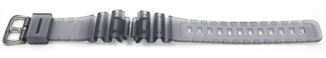 Uhrenarmband Casio grau transparent DW-6900LS DW-6900LS-1 aus Resin