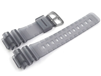 Uhrenarmband Casio grau transparent DW-6900LS DW-6900LS-1 aus Resin