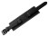Uhrenarmband Leder schwarz Unterlage weiße Naht 22mm Schwarz