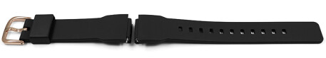 Resin Uhrenarmband Casio schwarz für GM-S5600 GM-S5600PG