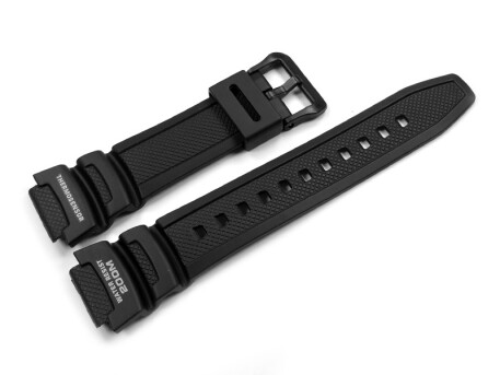 Uhrenarmband Casio für AQW-101, Kunststoff, schwarz