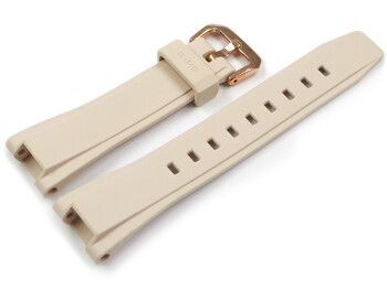 Casio Baby-G Uhrenarmband hellbeige MSG-S200G...