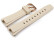 Casio Baby-G Uhrenarmband hellbeige MSG-S200G MSG-S200G-4A aus Resin