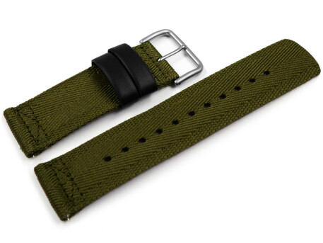 Original Casio Pro TrekTextil Uhrenband grün...