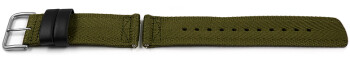 Original Casio Pro TrekTextil Uhrenband grün PRW-6600YB-3