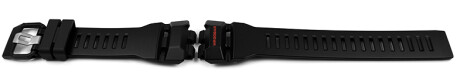 Casio G-Squad Uhrenarmband schwarz Schrift rot GBD-100SM-4A1