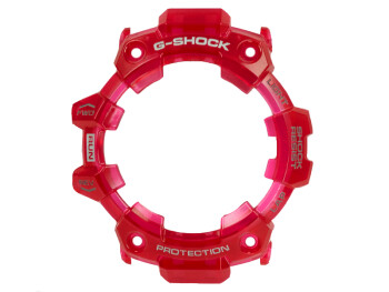 Casio G-Squad Bezel rot transparent GBD-100SM-4A1 Lünette aus Resin