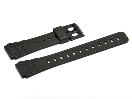 Uhrenarmband Casio f.W-59-1VD, F-91W-1,Kunststoff,schwarz