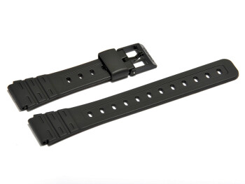 Uhrenarmband Casio f.W-59-1VD, F-91W-1,Kunststoff,schwarz