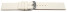 Uhrenband Silikon Glatt creme 18mm Stahl