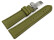 Uhrenarmband Kippfaltschließe HighTech Textiloptik grün 18mm 20mm 22mm 24mm