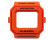 Bezel Casio orange für DW-D5500MR-4 Lünette Ersatzteil