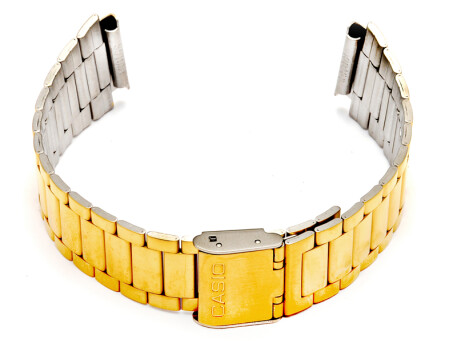 Casio Uhrenarmband gold für DB-360G, Edelstahl, gold