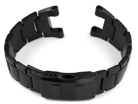 Casio Uhrenarmband Composite Edelstahl Resin schwarz...