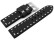 Uhrenarmband mit Breitdorn - extra starkes Leder- schwarz - 22,24,26 mm