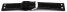 Schnellwechsel Uhrenarmband Wasserbüffel Leder schwarz  22mm Schwarz