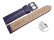 XL Schnellwechsel Uhrenarmband gepolstert echt Hai dunkelblau 24mm Schwarz