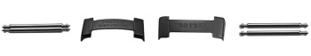 Casio End Links schwarz u  Federstege für Resinbänder PRW-5100 PRW-2500 PRG-250-1B