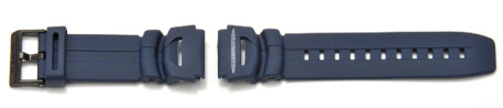 Uhrenarmband Casio für WS-300-2, Kunststoff, dkl.-blau