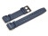 Uhrenarmband Casio für WS-300-2, Kunststoff, dkl.-blau