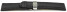 Uhrenarmband mit Butterfly-Schließe HighTech Textiloptik dunkelgrau 18mm Stahl