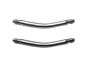 Gebogener Edelstahl Federstege 19mm