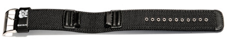 Uhrenarmband Casio f.G-300BWC-1AV,G-300L,Textil/Leder,schwarz