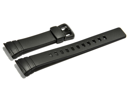 Uhrenarmband Casio für WVA-107H, Kunststoff, schwarz