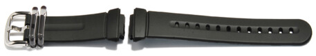 Uhrenband Casio Kunststoff schwarz passend zu BG-1004AN anstelle des Textilbandes