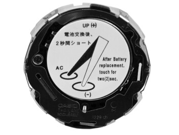 Casio Uhrwerk DW-5600RB Ersatzmodul weiß