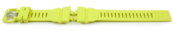 Uhrenarmband Casio Resin gelb für GBA-800-9A