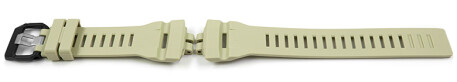 Uhrenarmband Casio hellbeige für GBD-200UU-9 GBD-200UU Resin