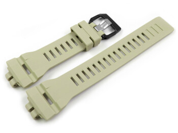 Uhrenarmband Casio hellbeige für GBD-200UU-9 GBD-200UU Resin